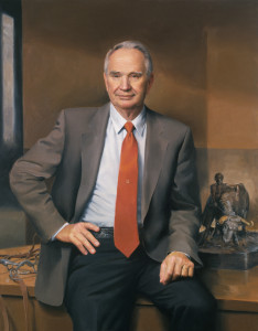Portrait of Dr. Bob Totosek, Head of Animal Science Dept., School of Agriculture, Oklahoma State University
