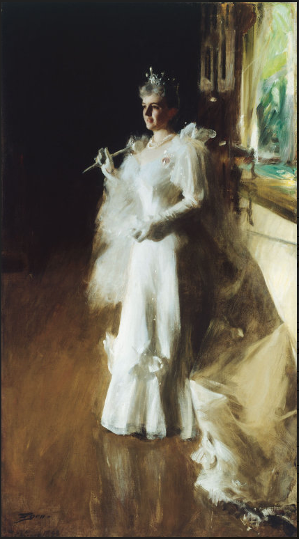 Mrs. Potter Palmer, 1893, oil painting by Anders Zorn
